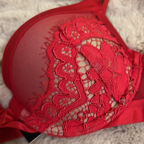 Victoria’s Secret Very Sexy rare SET push up bra v-string thong 32b S - Picture 2 of 9